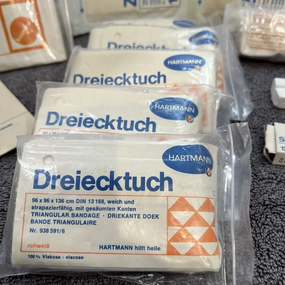 Kraftwagen-Verbandkasten HARTMANN First Aid Travel Kit-original But Incomplete